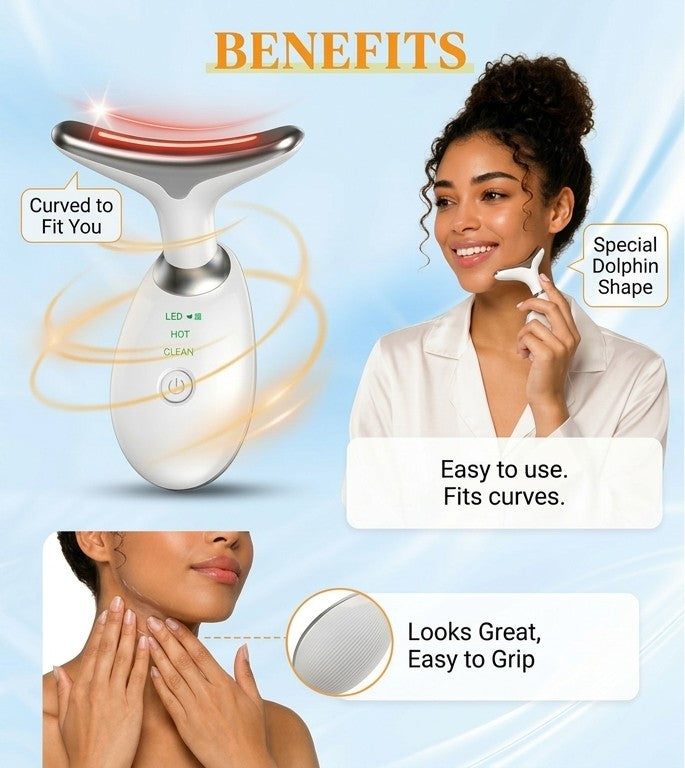 Microcurrent Face & Neck Lifting Device