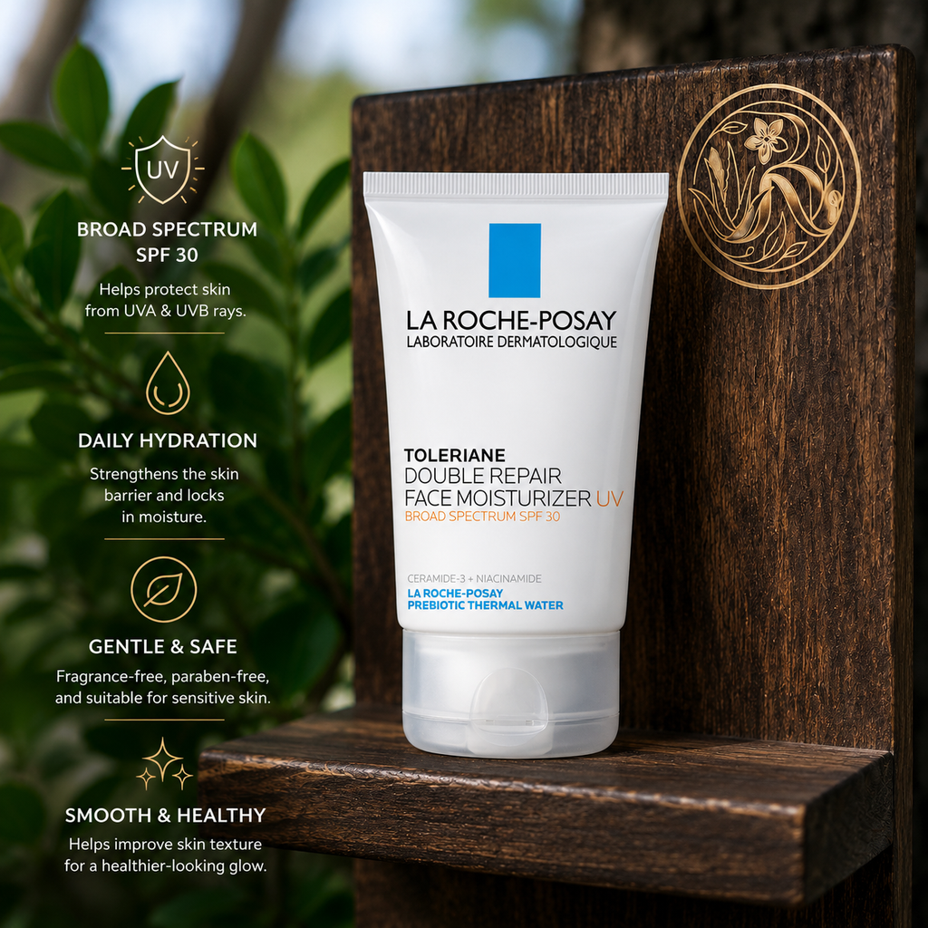 La Roche Posay Toleriane Face Moisturizer Sunscreen with Ceramide and Niacinamide - SPF 30