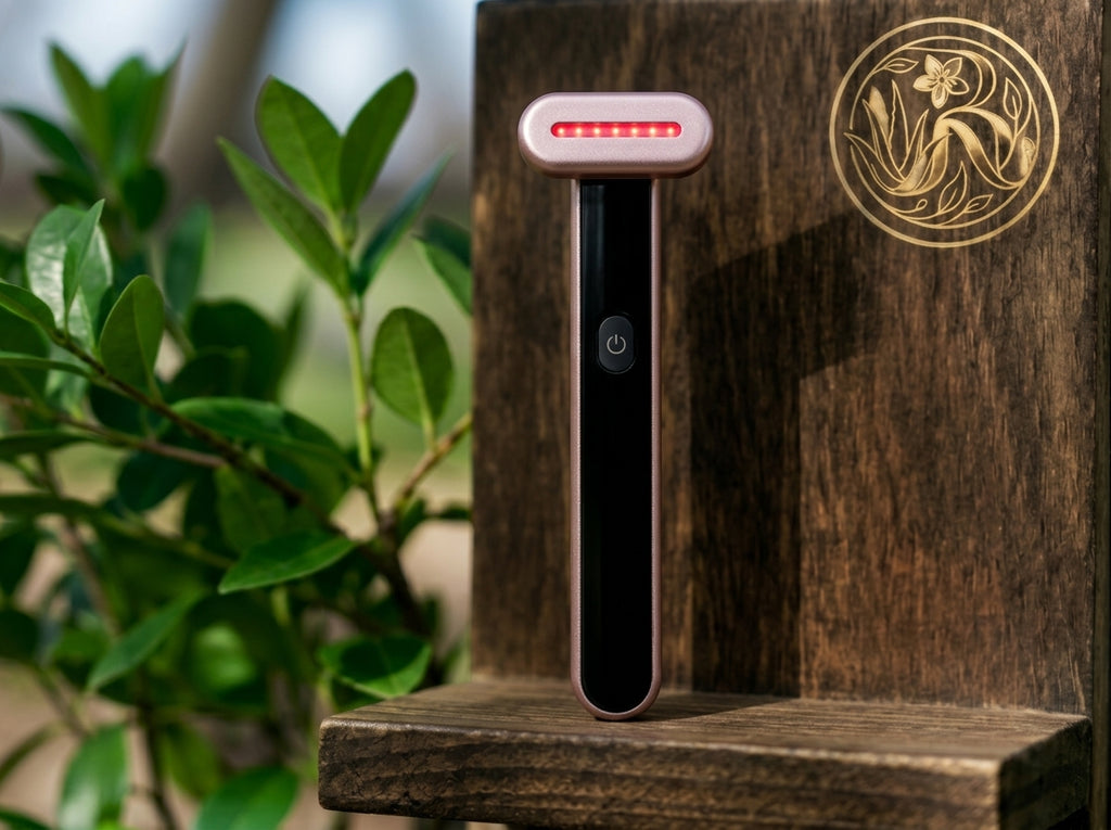 VEVOR Portable Red Light Therapy Wand for Face and Neck