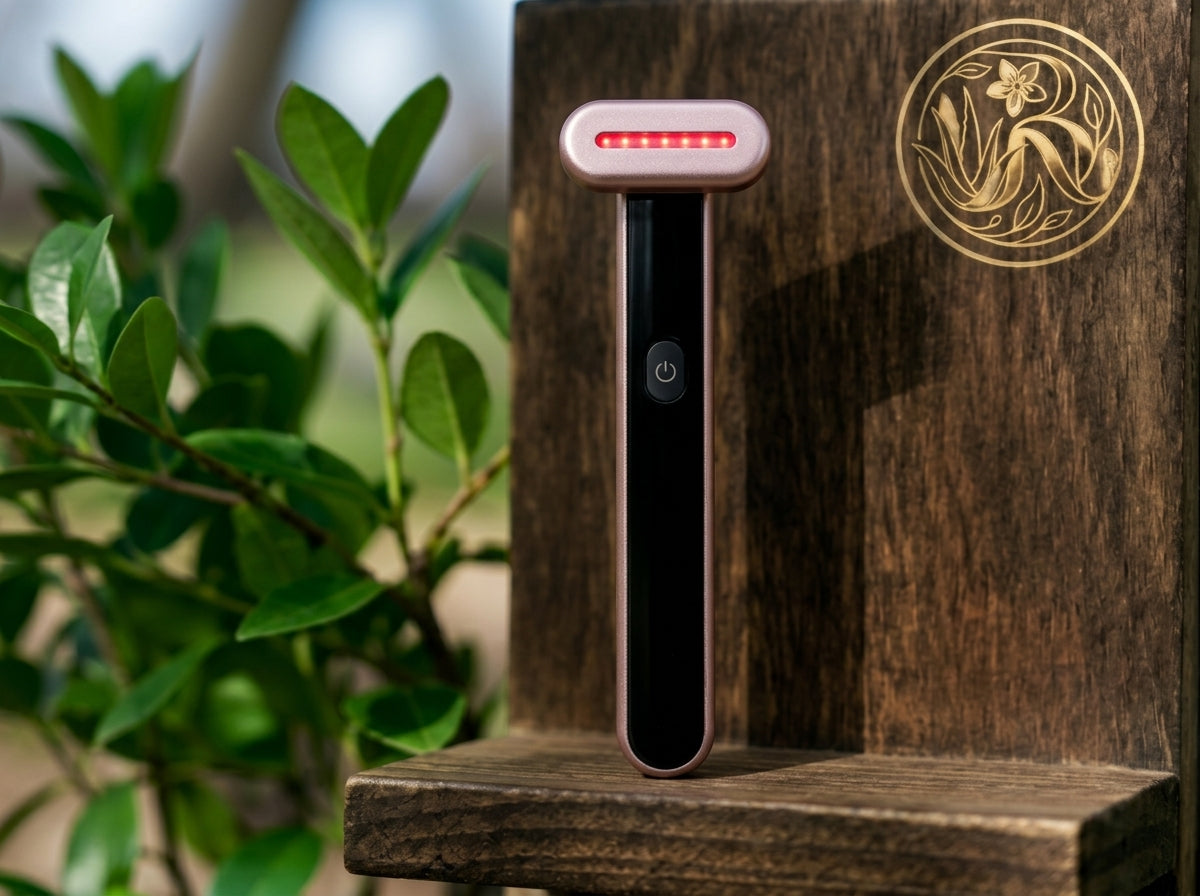 VEVOR Portable Red Light Therapy Wand for Face and Neck