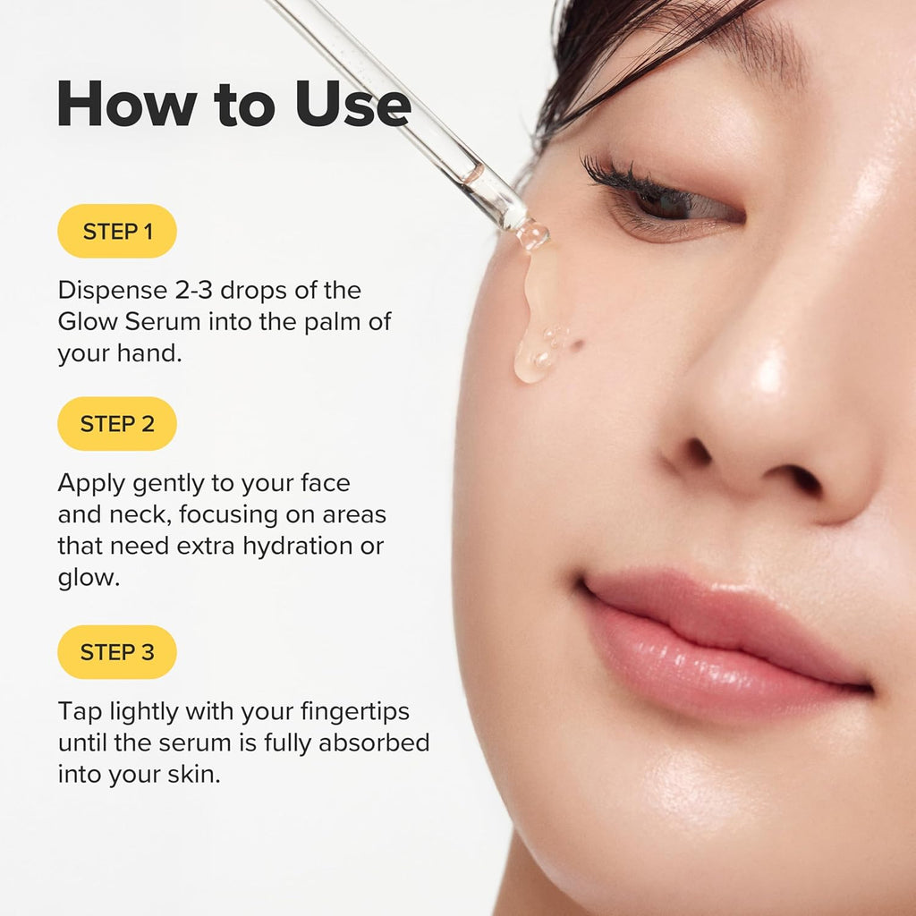 Hydrating Glow Serum Propolis and Niacinamide Soothing Moisturizer for Uneven Skin Tone 